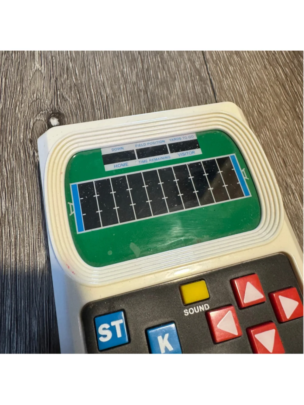 Vtg 1977 Mattel Electronic Football Handheld Game